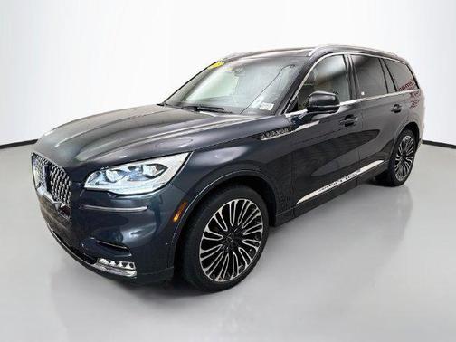 Blue Metallic 2023 Lincoln Aviator Black Label AWD