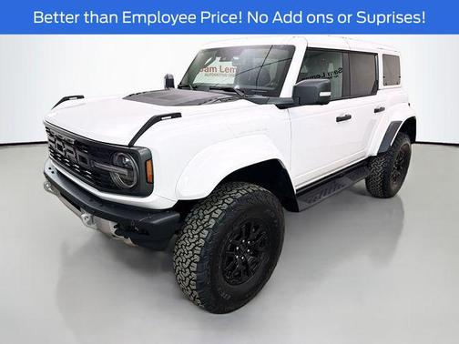 White 2026 Ford Bronco Raptor