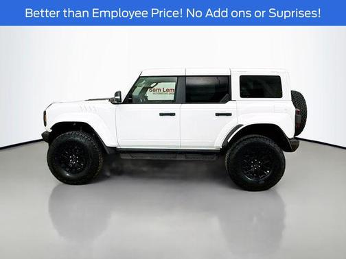 White 2026 Ford Bronco Raptor