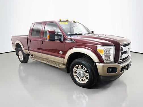 Royal Red Metallic 2011 Ford F-250 King Ranch