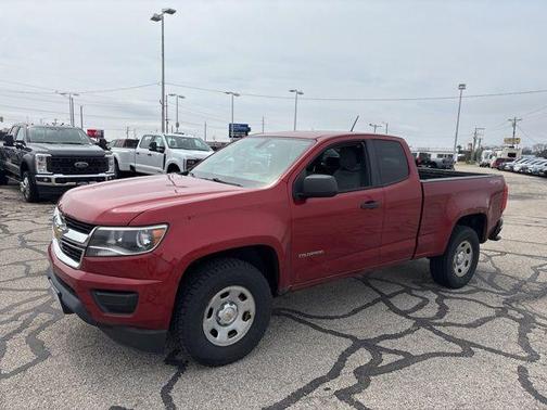 Red Rock Metallic 2015 Chevrolet Colorado WT