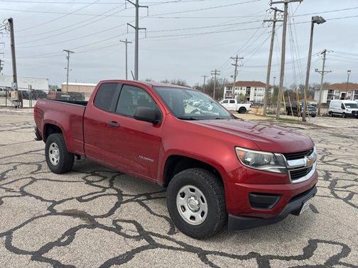 Red Rock Metallic 2015 Chevrolet Colorado WT