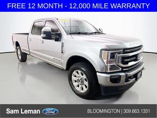 Silver Metallic 2022 Ford F-350 Platinum