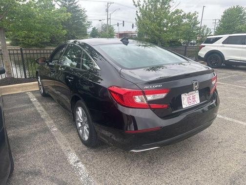 Black 2021 Honda Accord LX 1.5T