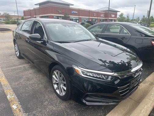 Black 2021 Honda Accord LX 1.5T