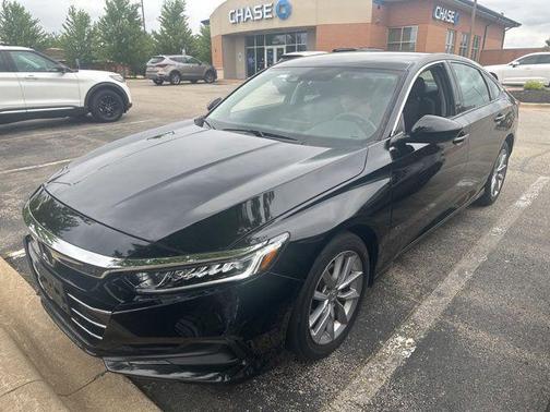 Black 2021 Honda Accord LX 1.5T