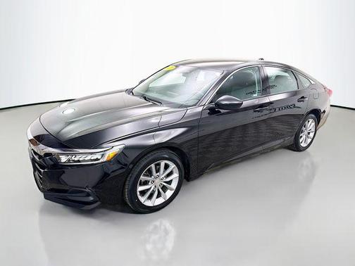 Black 2021 Honda Accord LX 1.5T