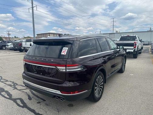 Red Metallic 2023 Lincoln Aviator Reserve AWD