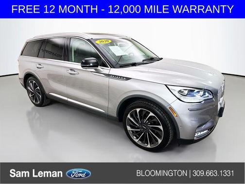Radiance Metallic 2020 Lincoln Aviator Reserve AWD