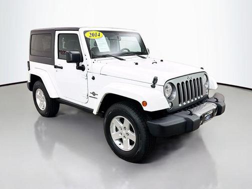 Bright White Clearcoat 2014 Jeep Wrangler Freedom Edition