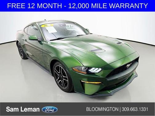 Green Metallic 2022 Ford Mustang EcoBoost
