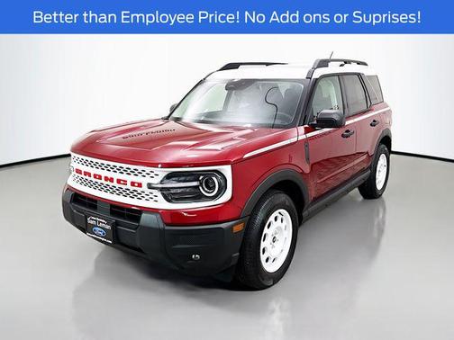 Ruby Red Metallic Tinted Clearcoat 2025 Ford Bronco Sport Heritage