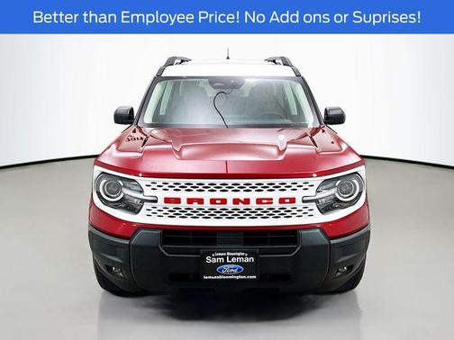 Ruby Red Metallic Tinted Clearcoat 2025 Ford Bronco Sport Heritage