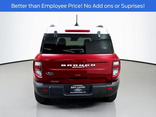 Ruby Red Metallic Tinted Clearcoat 2025 Ford Bronco Sport Heritage