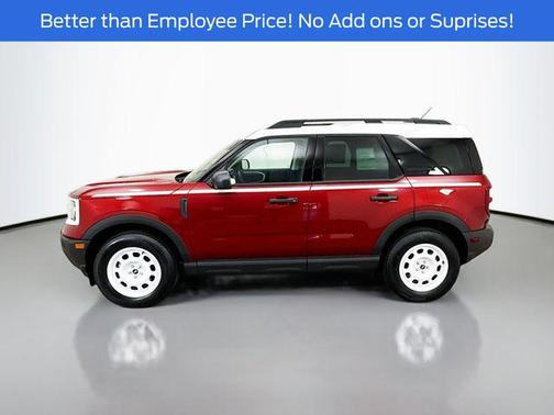 Ruby Red Metallic Tinted Clearcoat 2025 Ford Bronco Sport Heritage