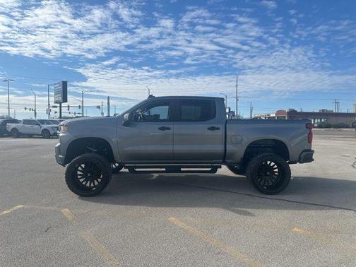 Satin Steel Metallic 2021 Chevrolet Silverado 1500 Custom