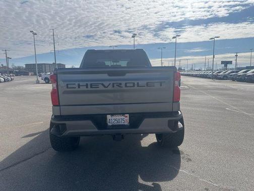 Satin Steel Metallic 2021 Chevrolet Silverado 1500 Custom