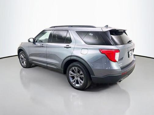 Gray Metallic 2022 Ford Explorer XLT