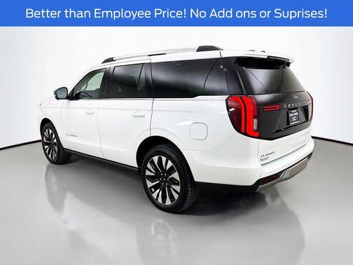 Star White Metallic Tri-Coat 2026 Ford Expedition Platinum