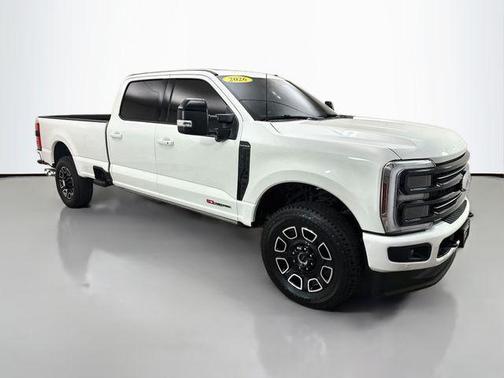 White Metallic 2026 Ford F-350 Platinum