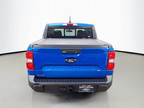 Blue 2025 Ford Maverick Lariat
