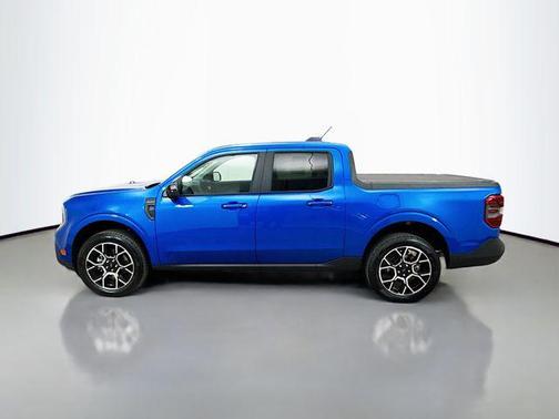 Blue 2025 Ford Maverick Lariat