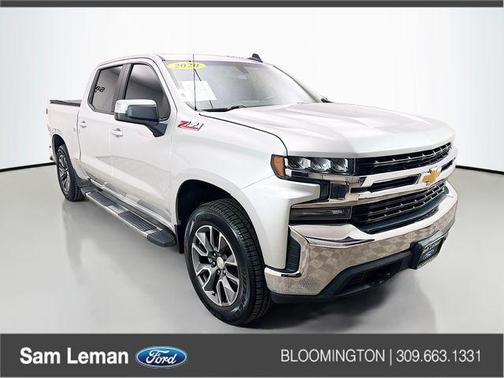 Silver Ice Metallic 2020 Chevrolet Silverado 1500 LT Truck
