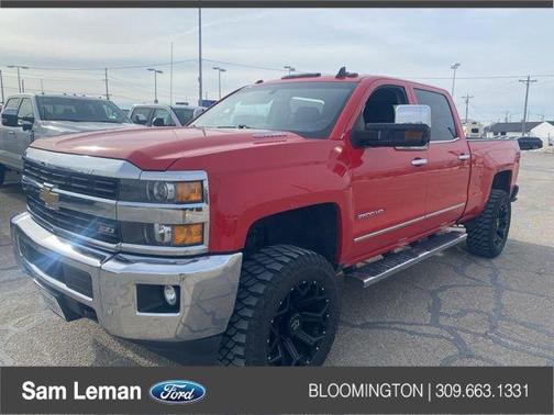 Red Hot 2016 Chevrolet Silverado 2500 LTZ Truck