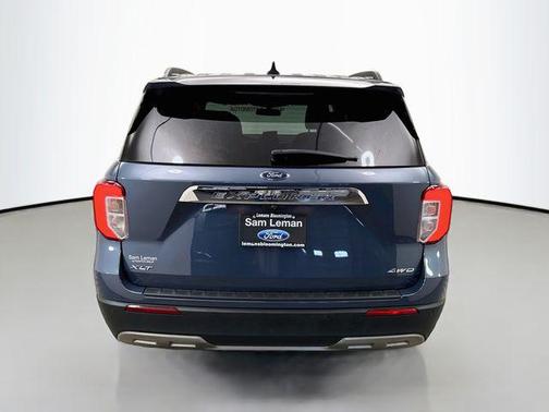 Blue Metallic 2021 Ford Explorer XLT