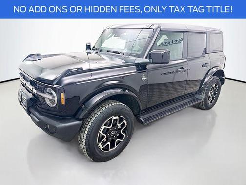 Black 2026 Ford Bronco Outer Banks