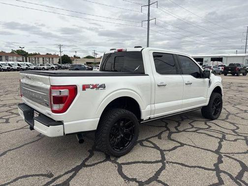 White Metallic 2021 Ford F-150 Platinum