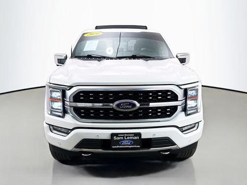 White Metallic 2021 Ford F-150 Platinum