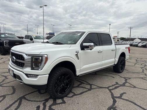 White Metallic 2021 Ford F-150 Platinum