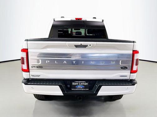 White Metallic 2021 Ford F-150 Platinum
