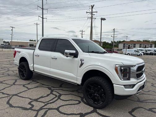 White Metallic 2021 Ford F-150 Platinum