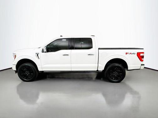 White Metallic 2021 Ford F-150 Platinum