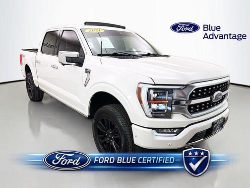 White Metallic 2021 Ford F-150 Platinum