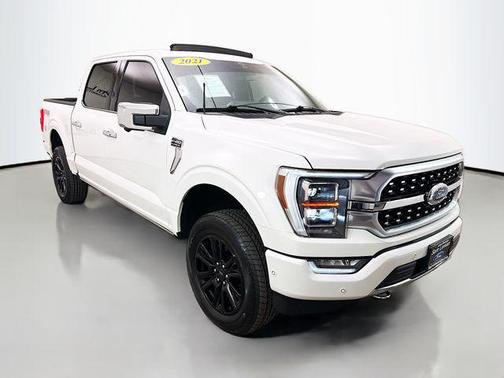 White Metallic 2021 Ford F-150 Platinum