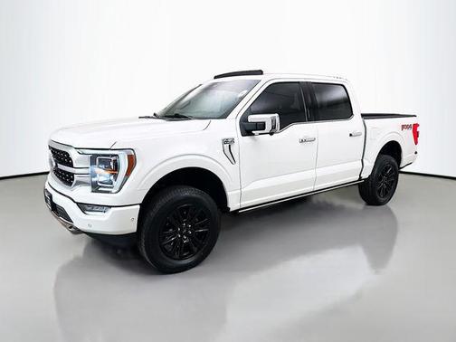 White Metallic 2021 Ford F-150 Platinum