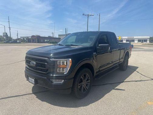 Black Metallic 2021 Ford F-150 XLT