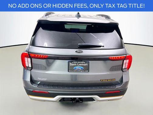 Gray 2026 Ford Explorer Tremor
