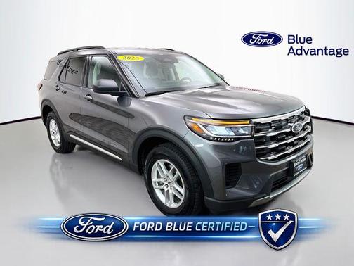 Gray Metallic 2025 Ford Explorer Active