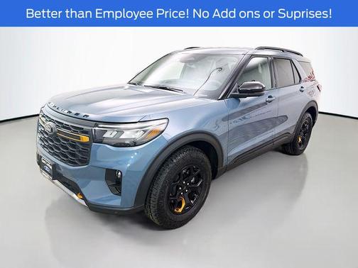 Vapor Blue Metallic 2026 Ford Explorer Tremor