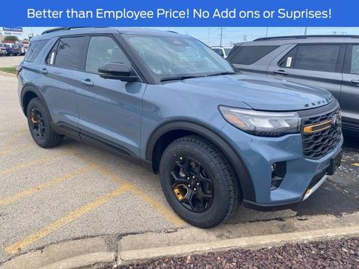 Vapor Blue Metallic 2026 Ford Explorer Tremor