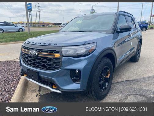 Vapor Blue Metallic 2026 Ford Explorer Tremor