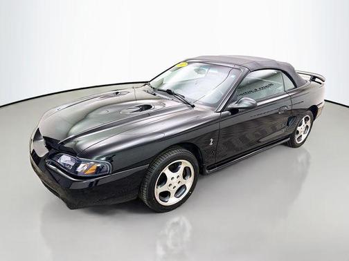 Black 1997 Ford Mustang Cobra