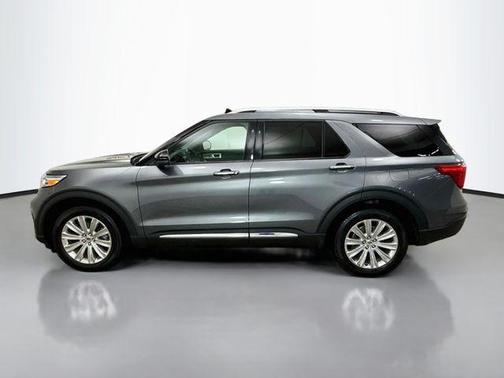 Gray Metallic 2022 Ford Explorer Limited