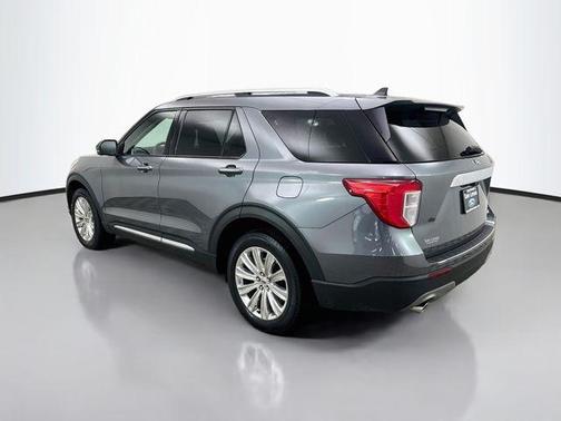 Gray Metallic 2022 Ford Explorer Limited
