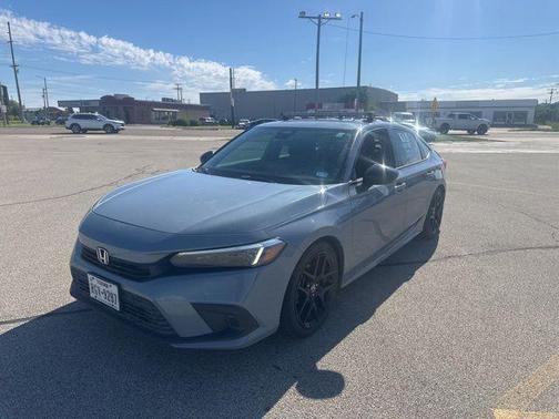 Gray 2022 Honda Civic Sport