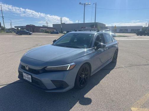 Gray 2022 Honda Civic Sport